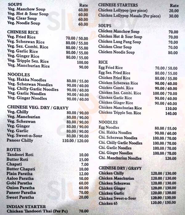 Hotel Anand Punjab Restaurant Pune Menu - 1