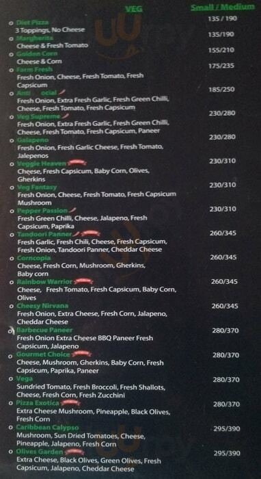 Pizza Republic Chennai (Madras) Menu - 1