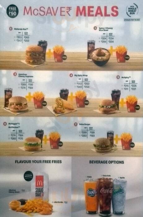 Mcdonald's Bengaluru Menu - 1