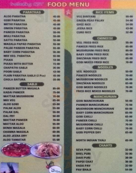 Juice Junction Food Court Bengaluru Menu - 1