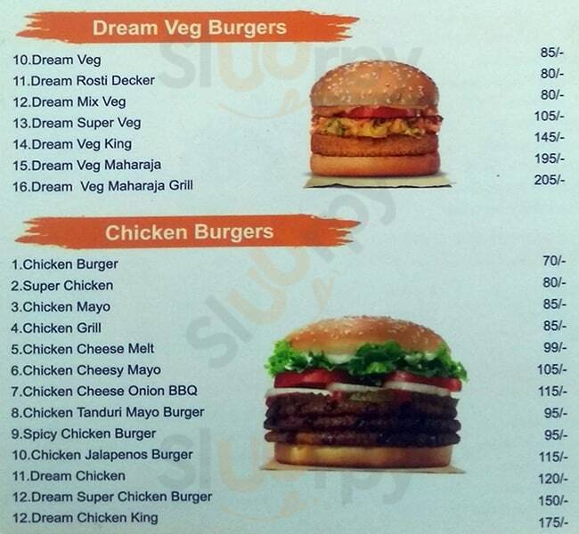 Cafe Dreamland Pune Menu - 1