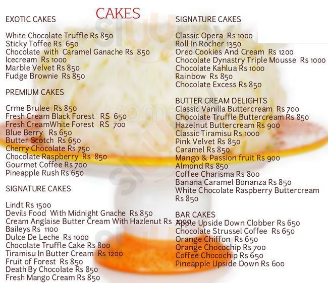 Delices Bengaluru Menu - 1