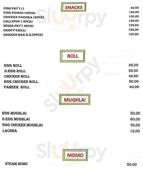 Rahul Restaurant Kolkata (Calcutta) Menu - 1