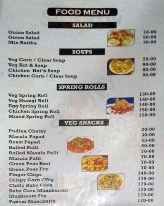 Spice Land Restaurant & Bar Hyderabad Menu - 1