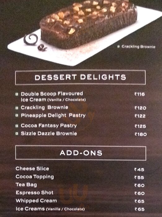 Cafe Coffee Day Bengaluru Menu - 1