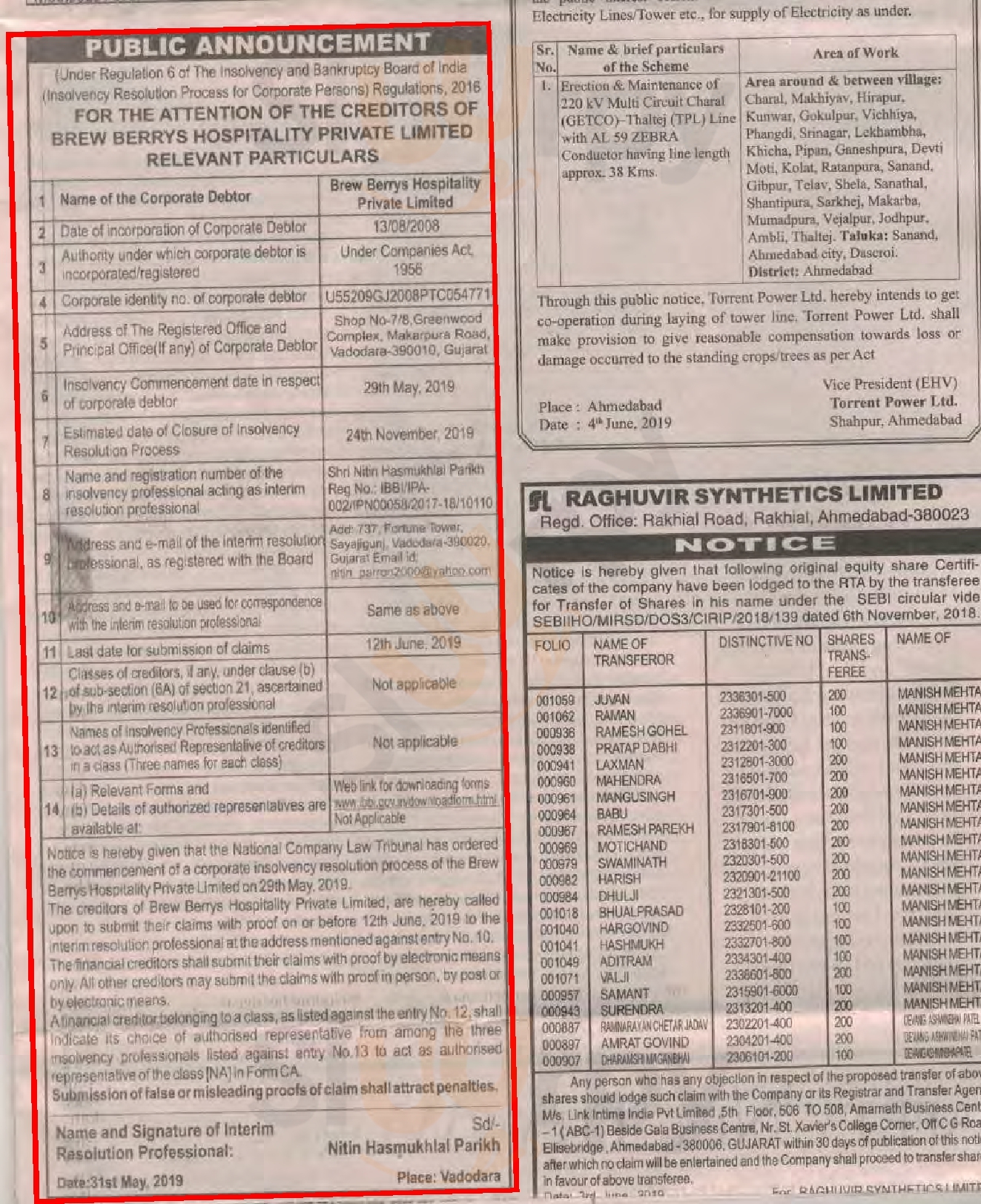 Brewberry's Pune Menu - 1