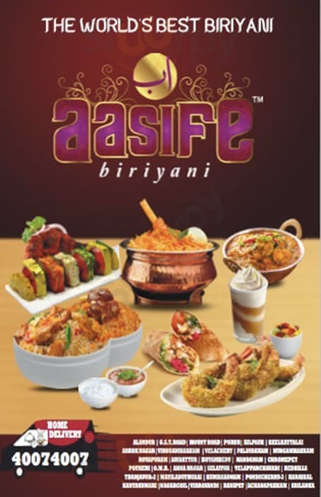 Aasife Biryani Chennai (Madras) Menu - 1