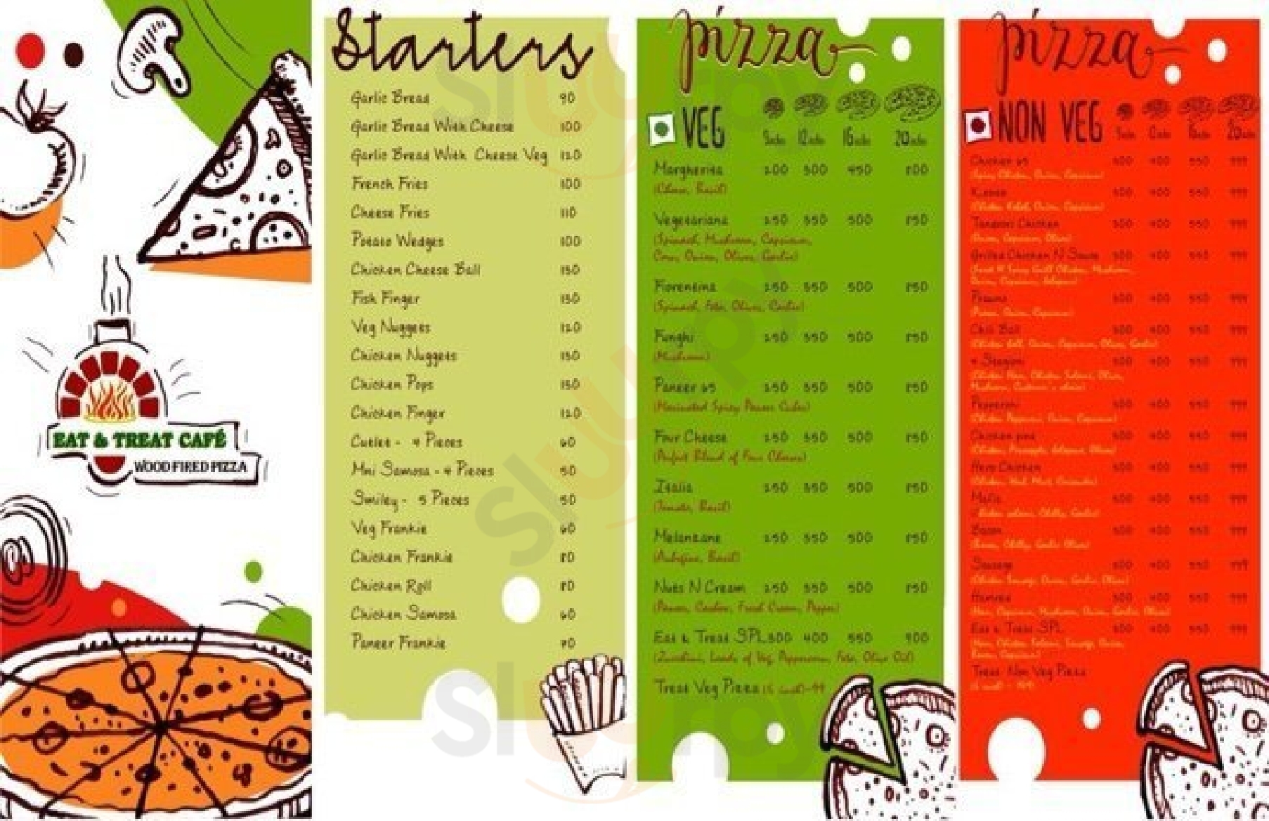 Eat & Treat Cafe Chennai (Madras) Menu - 1