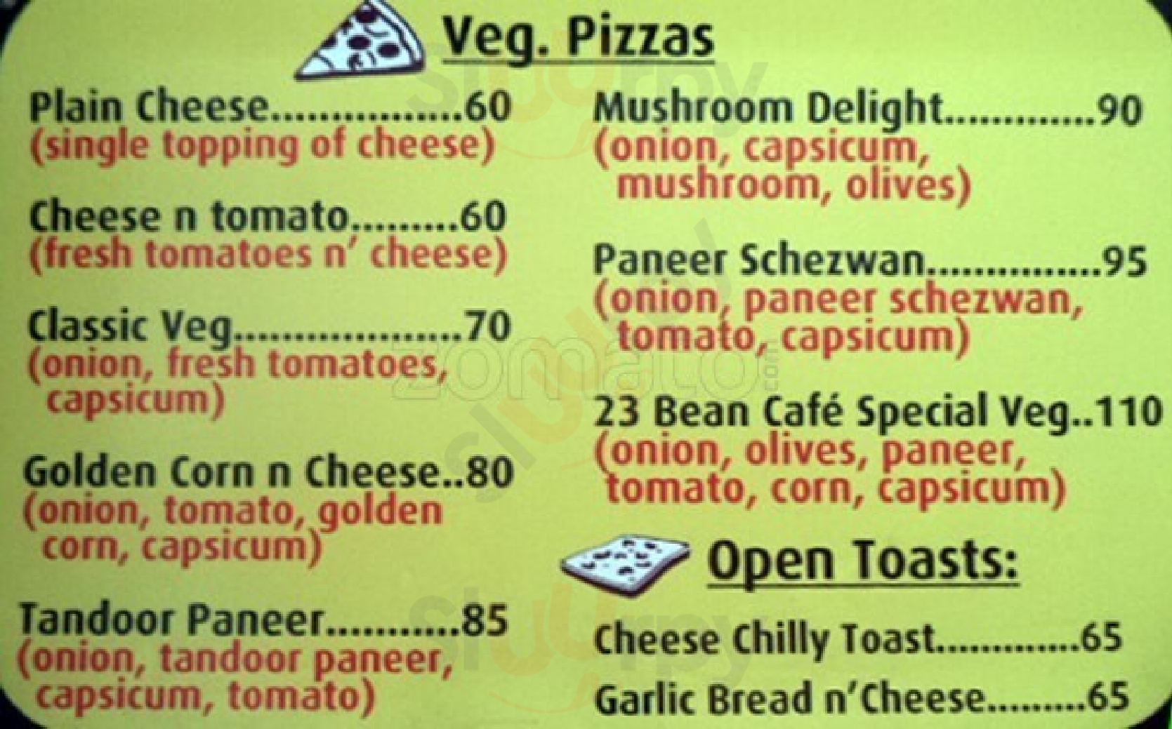 23 Bean Cafe Pune Menu - 1