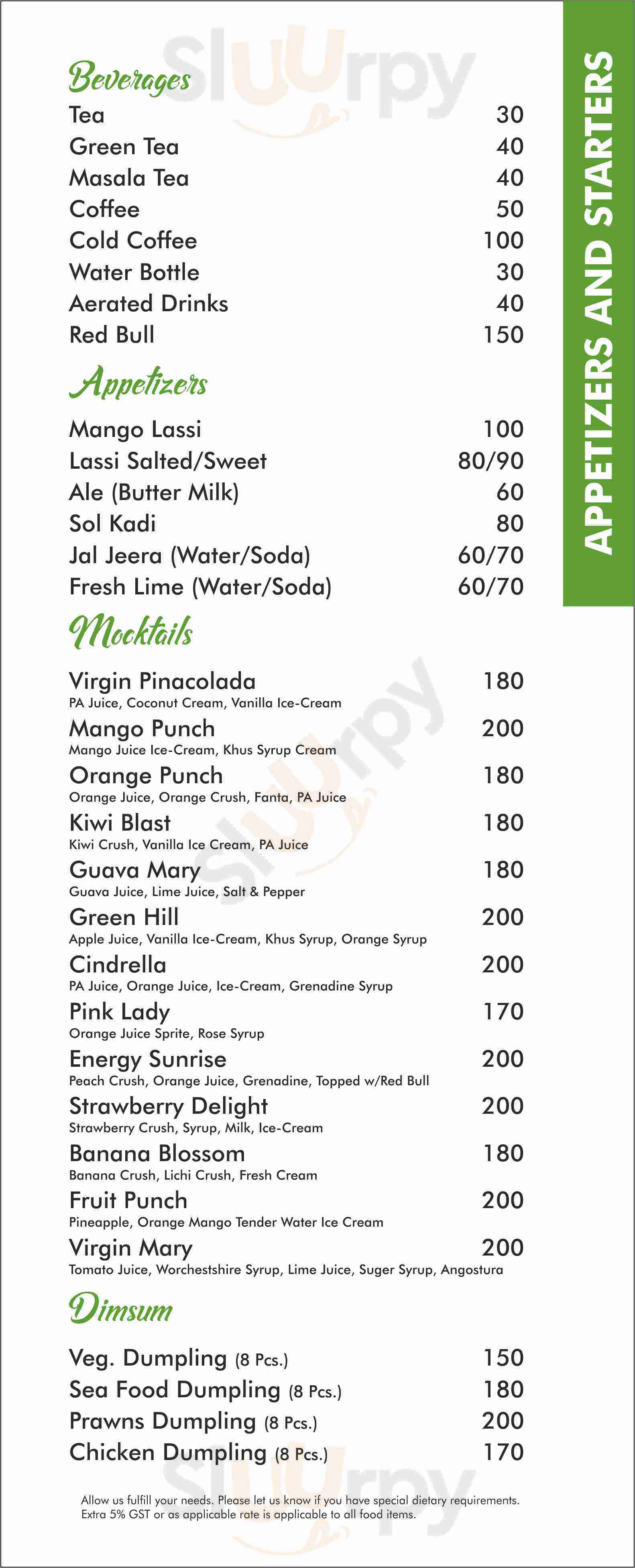 New Sher-e-punjab Restaurant & Bar Pune Menu - 1