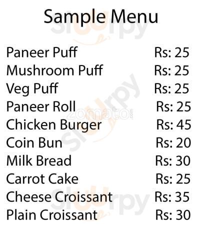 Cafe D'costa Bengaluru Menu - 1