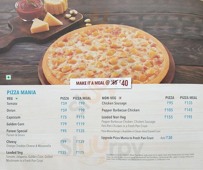 Domino's Pizza Bengaluru Menu - 1