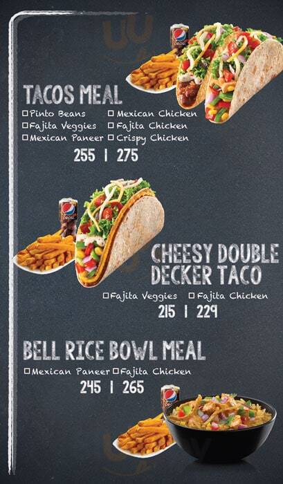 Taco Bell Bengaluru Menu - 1