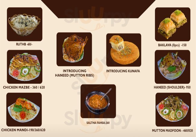 Maraheb Restaurant - Mandi & Madfoon Bengaluru Menu - 1