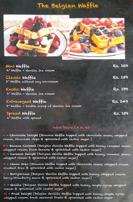 Thanco's Natural Ice Cream Bengaluru Menu - 1