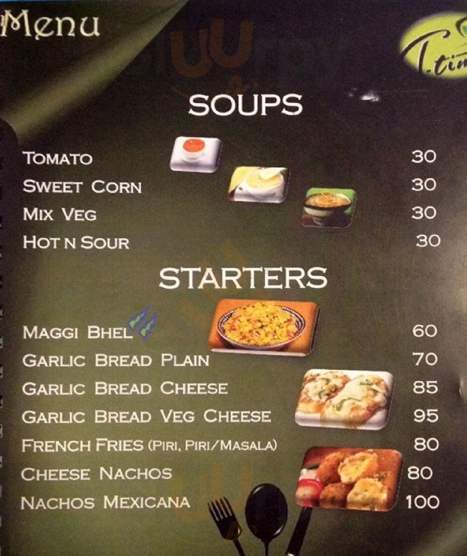 T-time Lounge Bengaluru Menu - 1