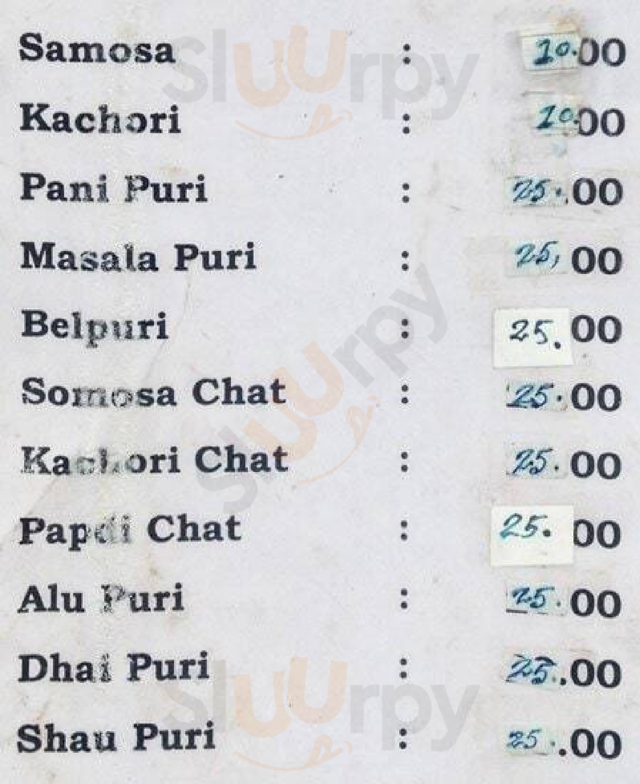 Rassogolla Shoppe Bengaluru Menu - 1