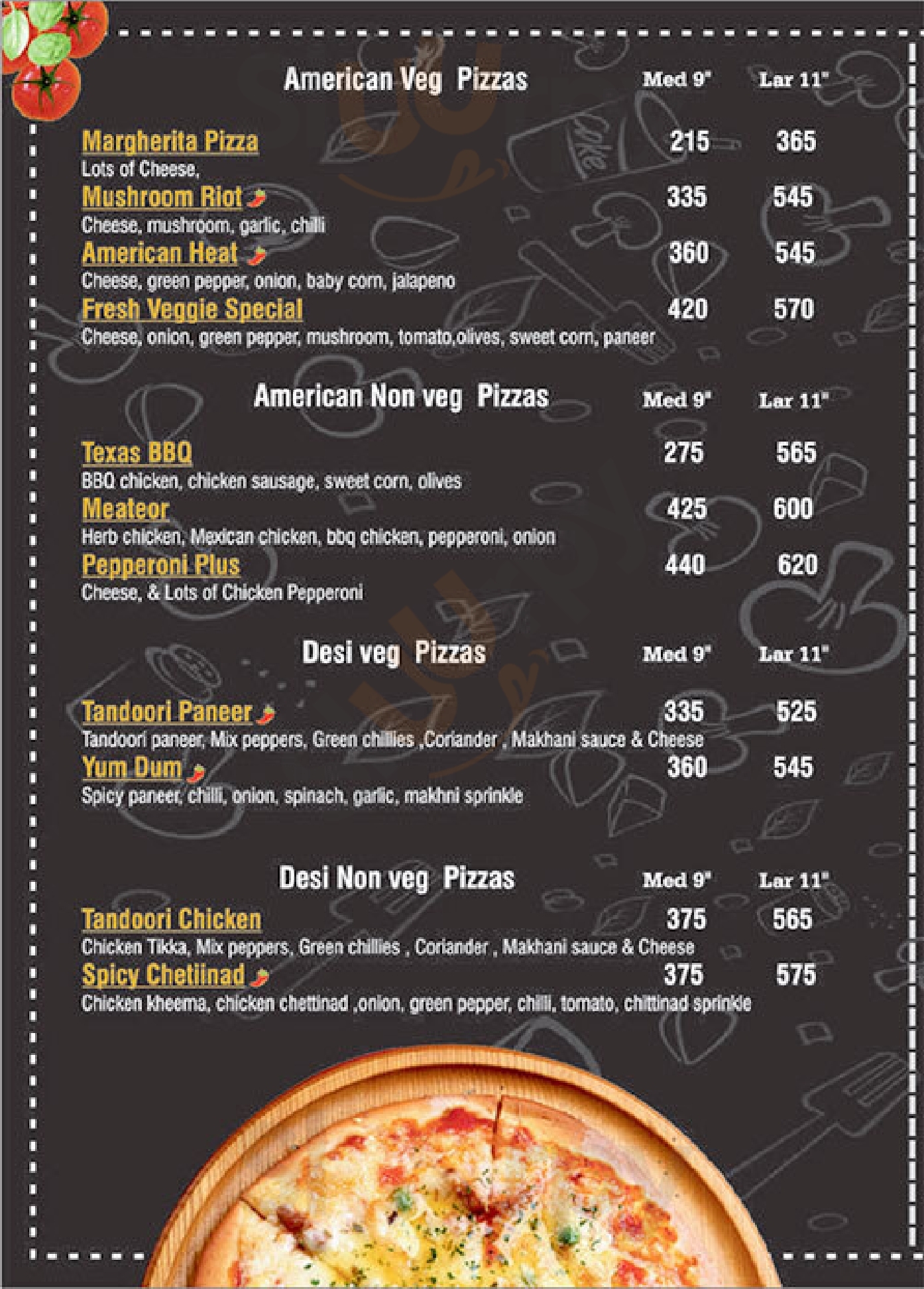 U.s. Pizza Bengaluru Menu - 1