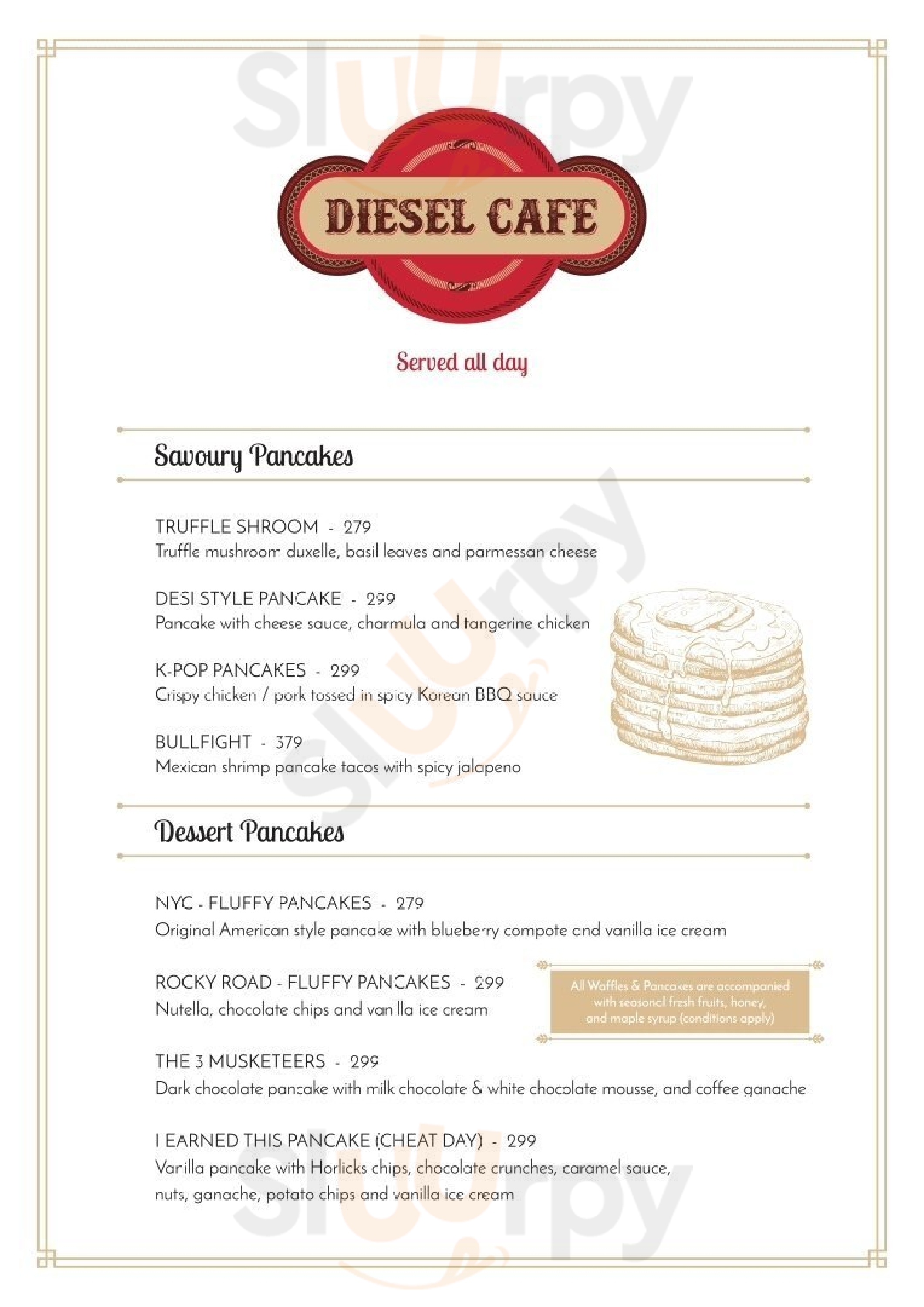 Diesel Cafe Mangalore Menu - 1