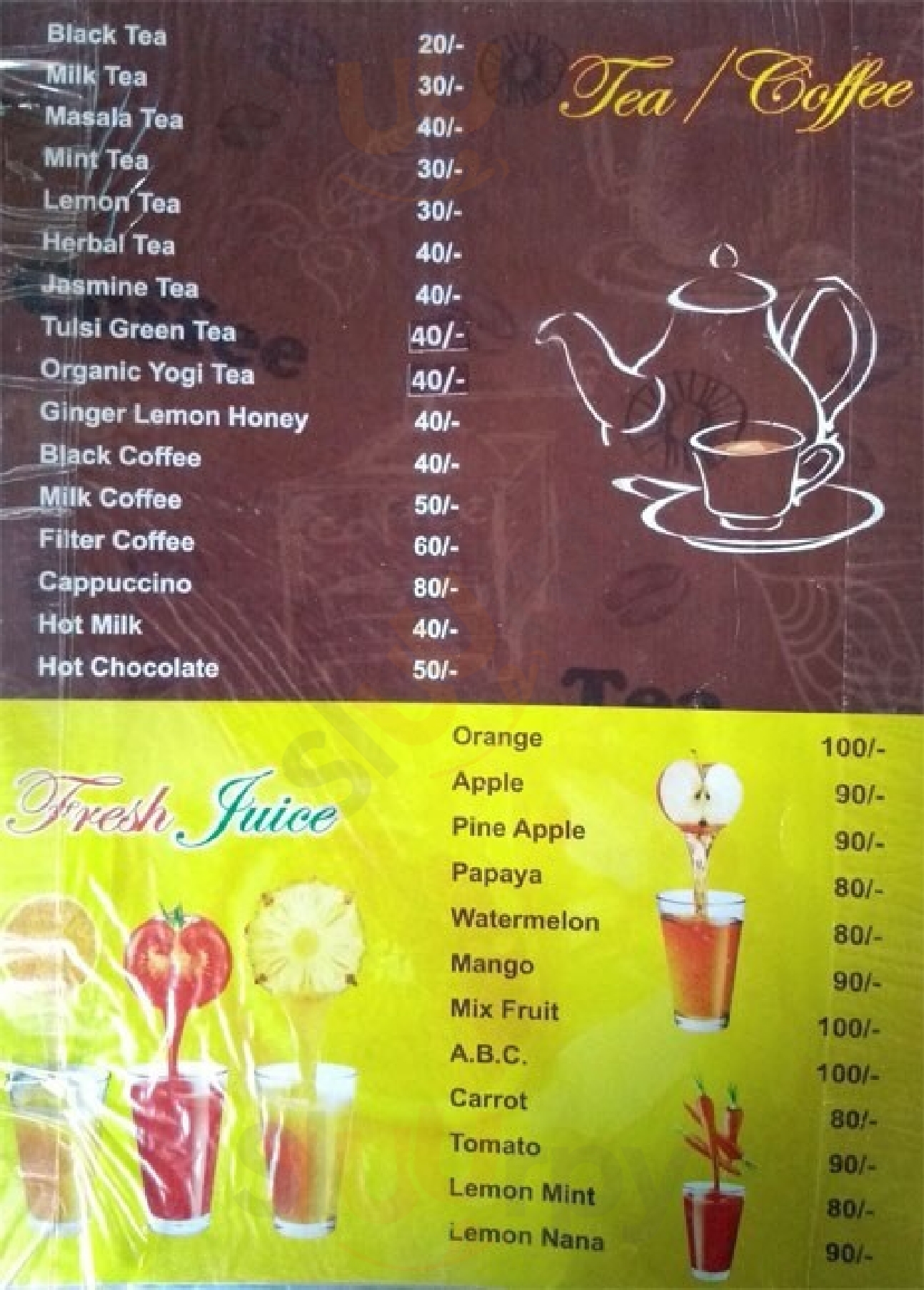 Cafe De Goa Rishikesh Menu - 1