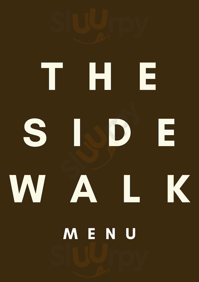 The Sidewalk Nashik Menu - 1