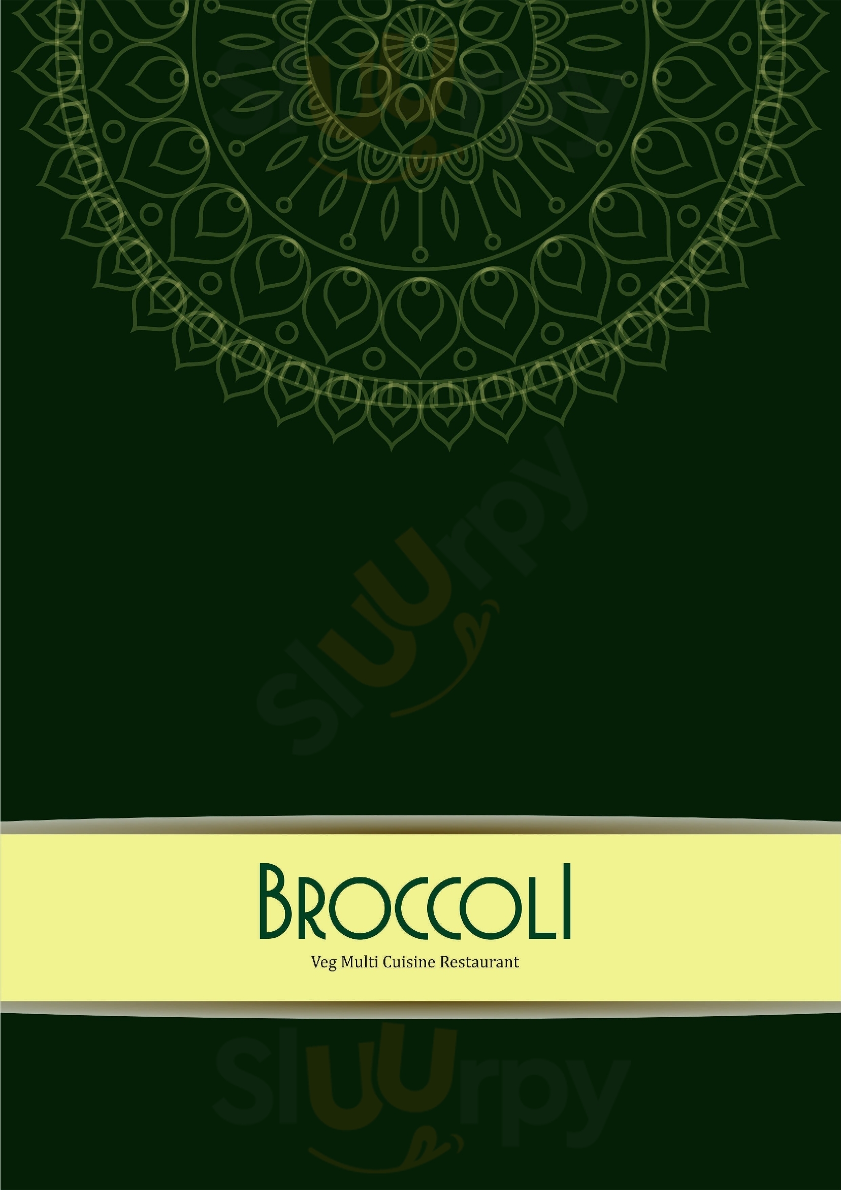 Broccoli – Veg Multi Cuisine Restaurant Lonavala Menu - 1