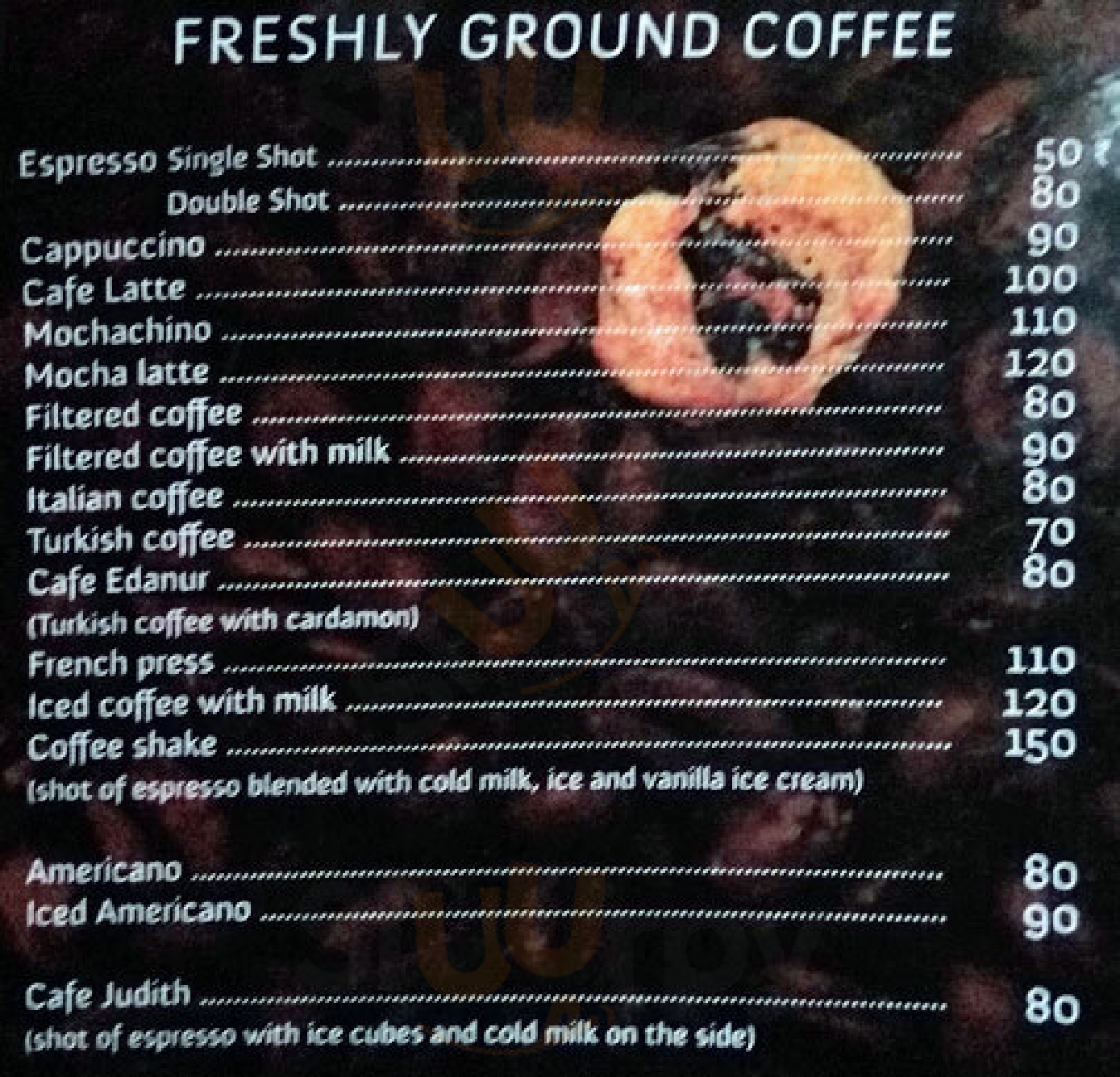 Dylan's Toasted & Roasted Coffee House Manali Menu - 1
