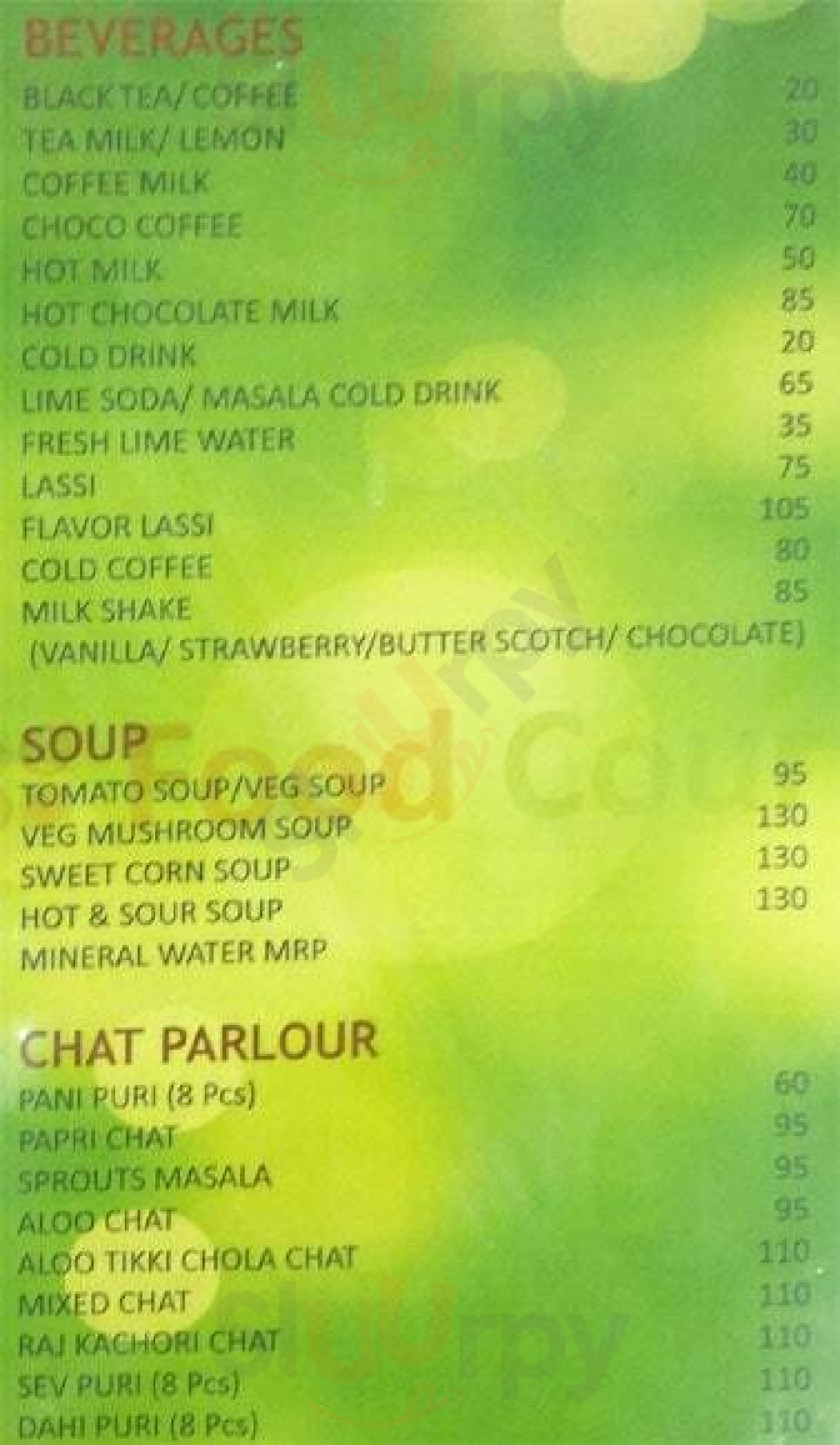 Food Court Gangtok Menu - 1