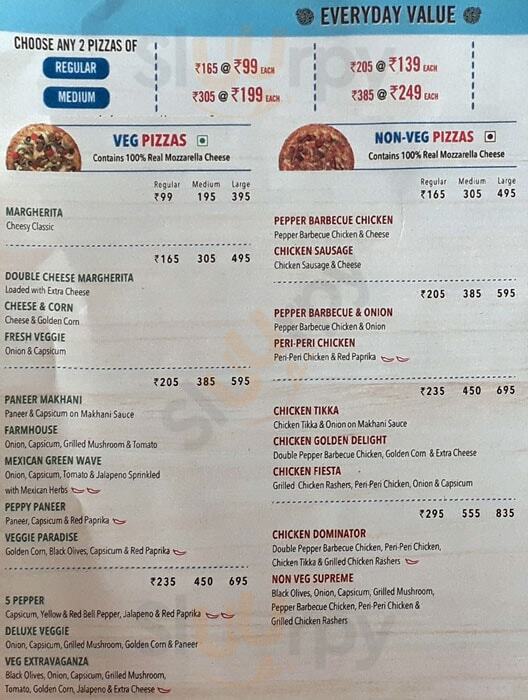 Domino's Pizza Tiruchirappalli Menu - 1