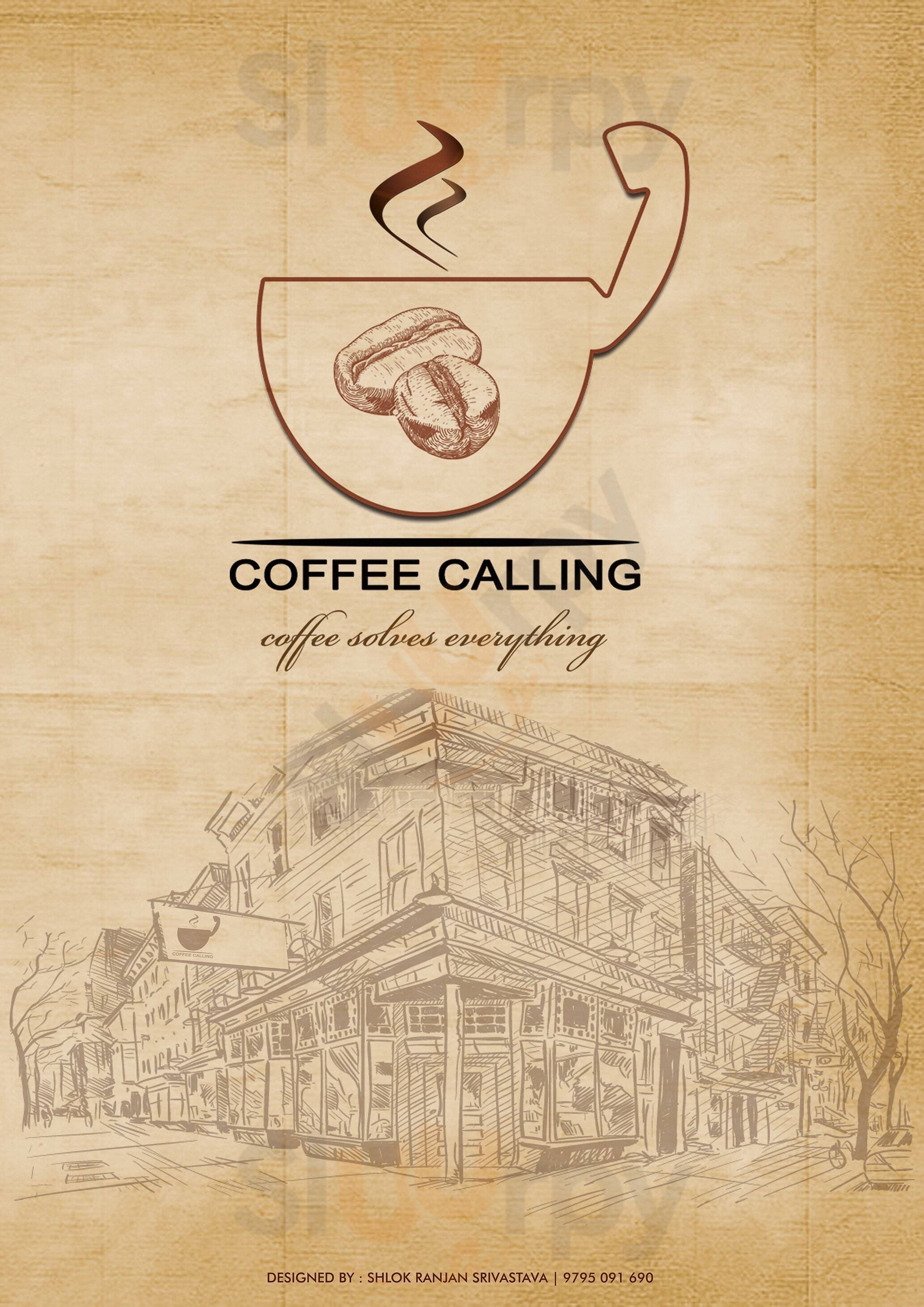 Coffee Calling Allahabad Menu - 1