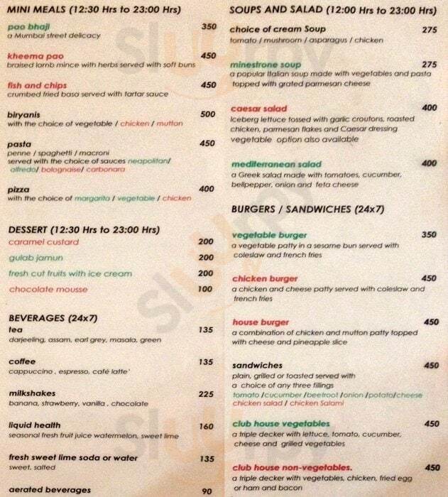 Coffee Shop Lonavala Menu - 1