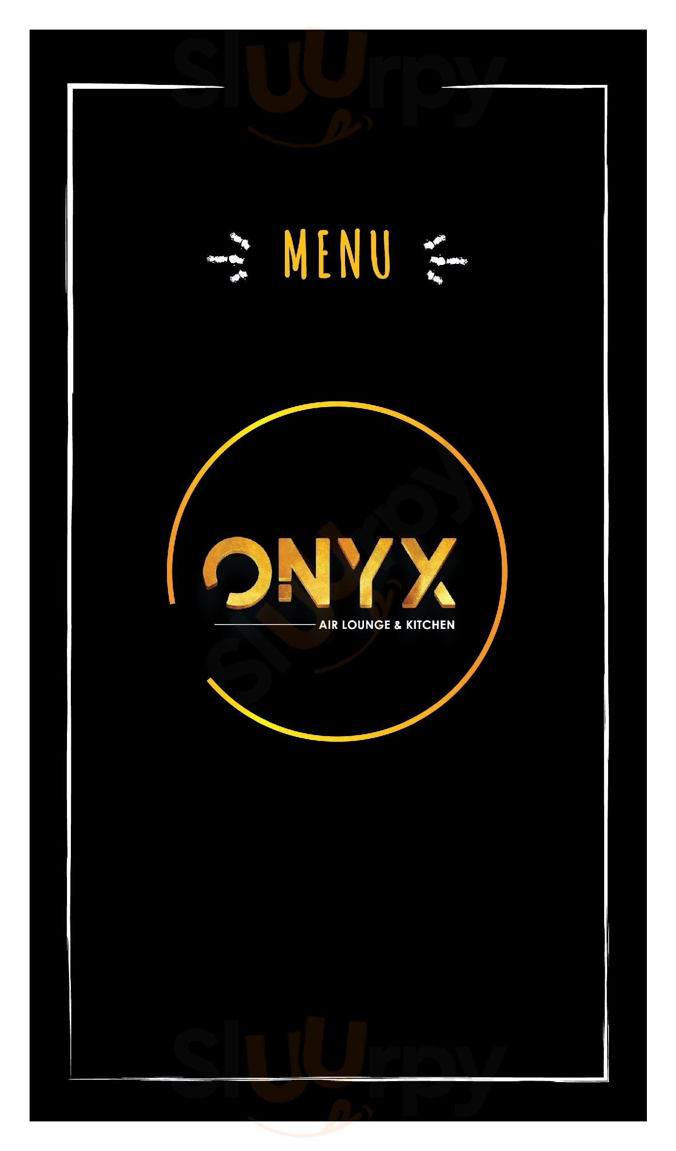 Onyx Air Lounge & Kitchen Mangalore Menu - 1