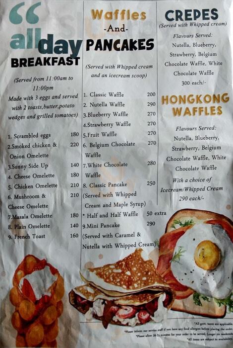 Bon Gateau Bakery And Cafe Amritsar Menu - 1