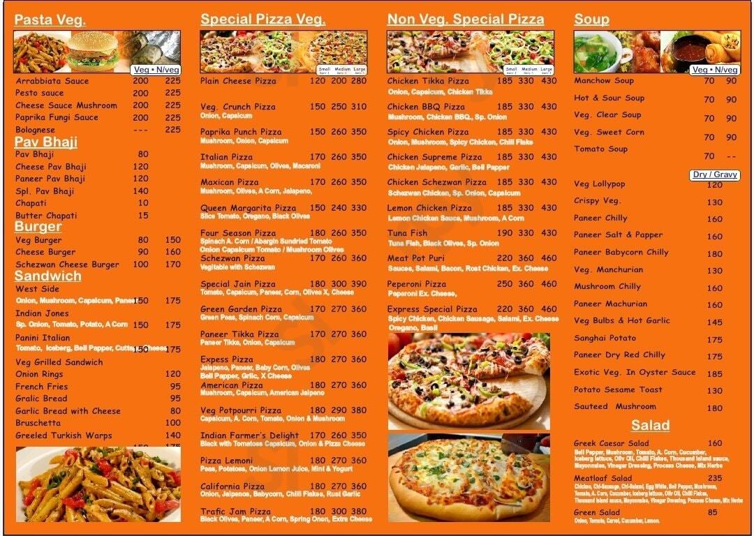 Express Pizza Corner Kalyan Menu - 1