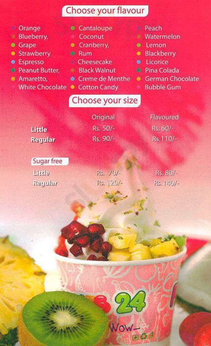 Flavour 24 Saunta Vaddo Menu - 1