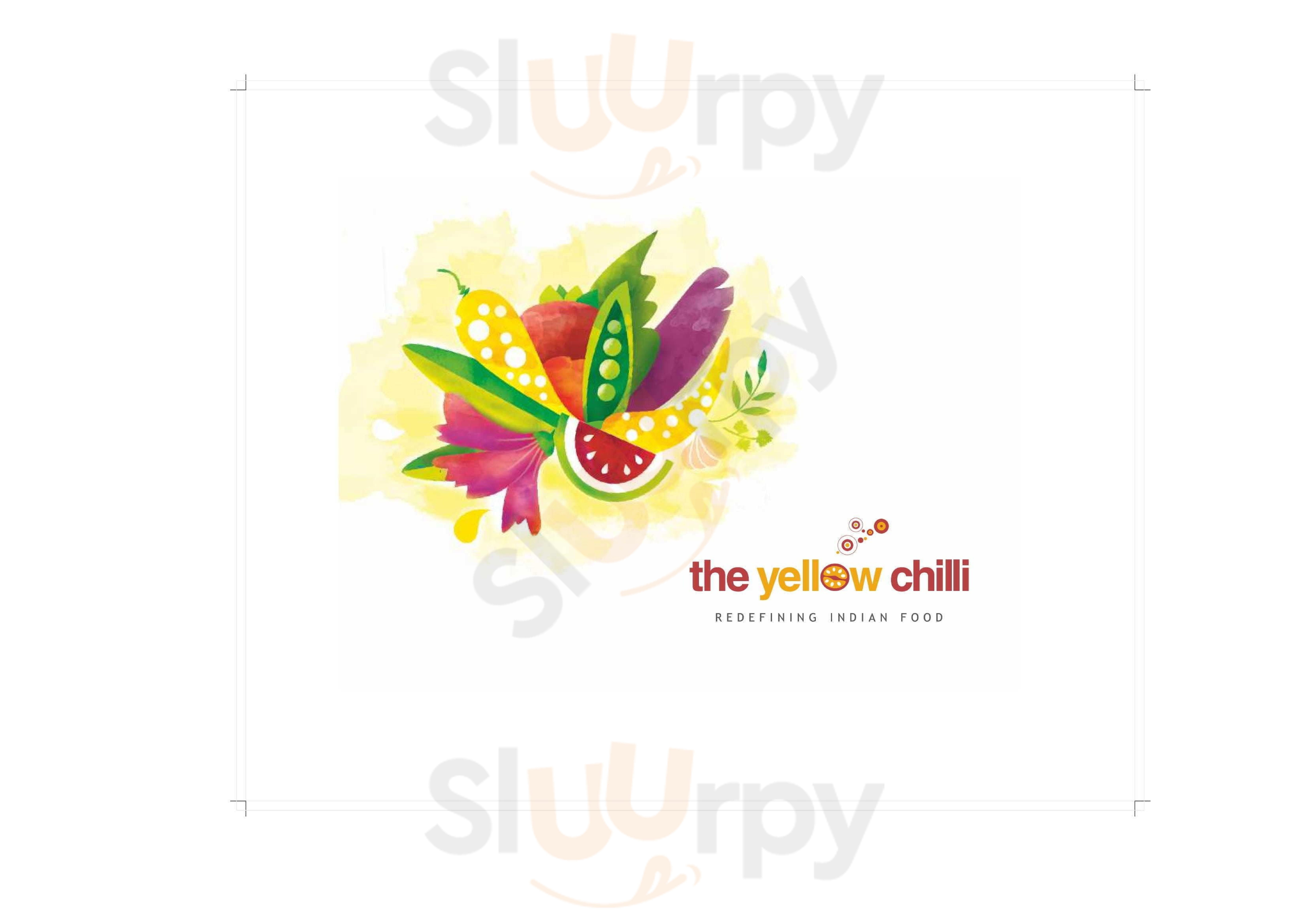 The Yellow Chilli Meerut Menu - 1