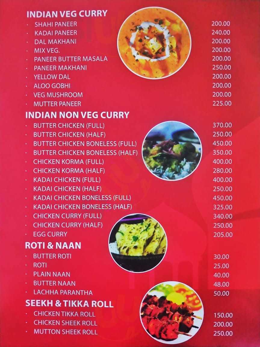 Taste Of India, Restaurant Manali Menu - 1