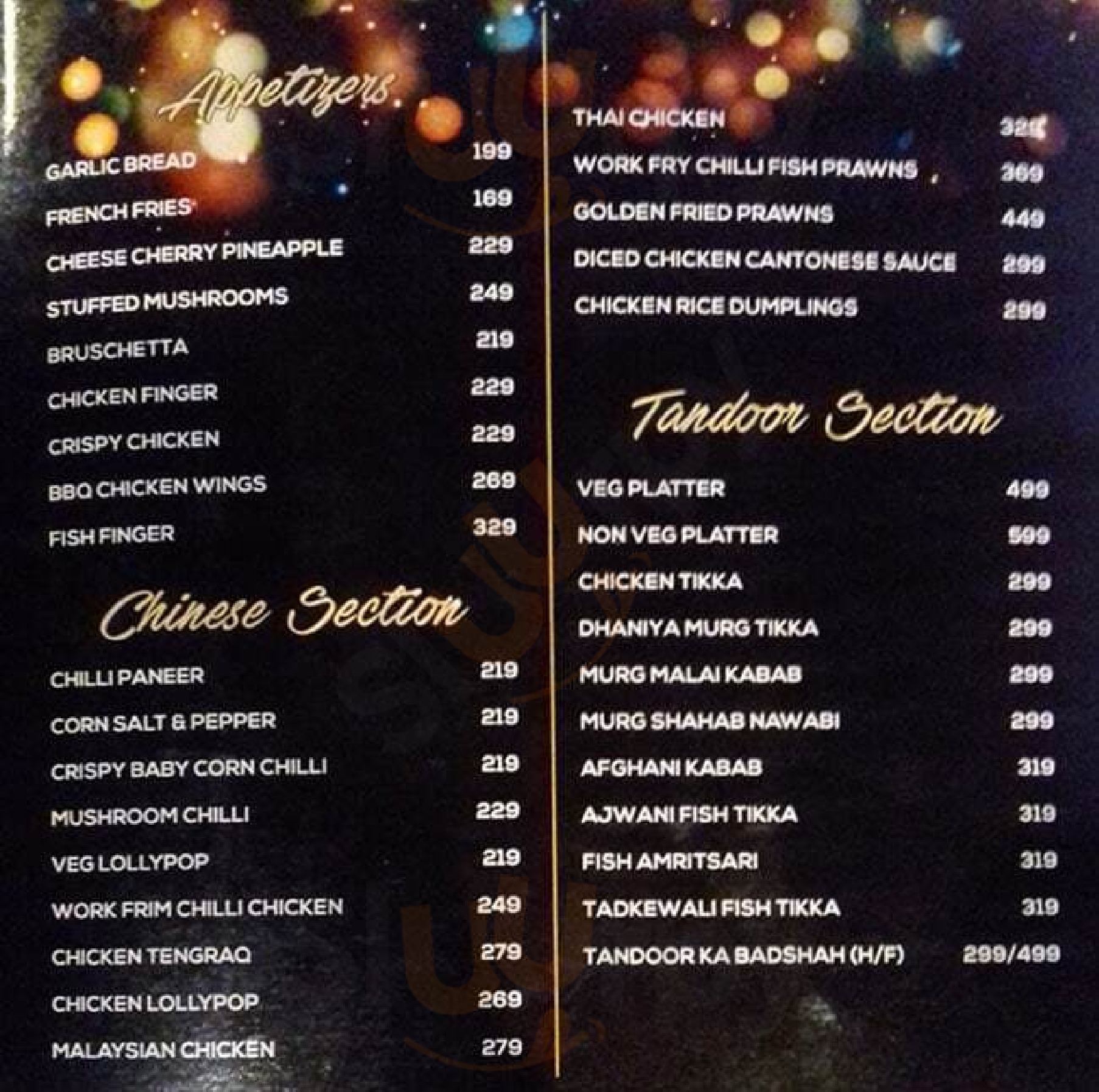 Tonique Ranchi Menu - 1