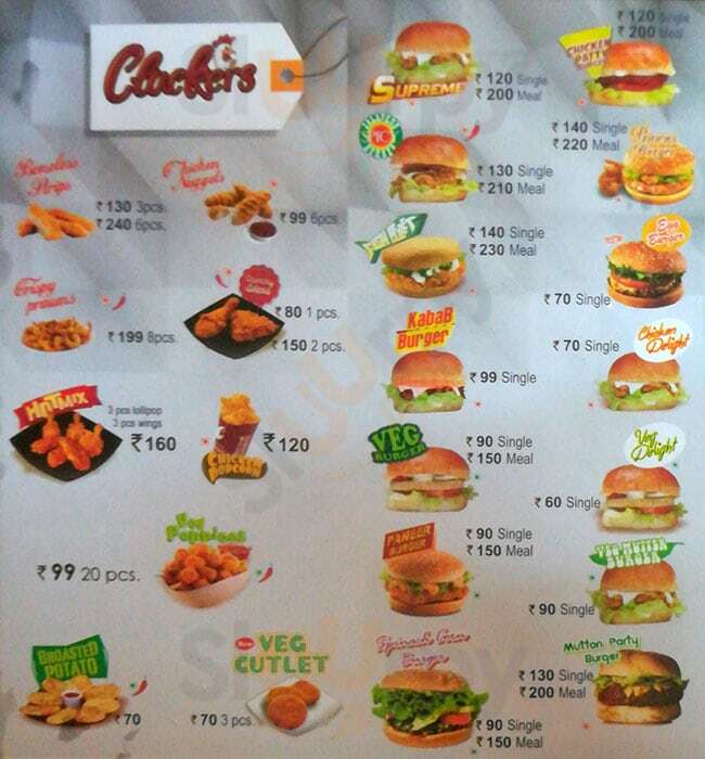 Cluckers Fried Chicken Restaurant Nagpur Menu - 1