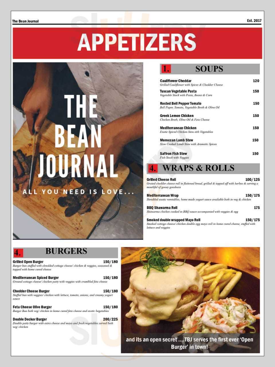 The Bean Journal Guwahati Menu - 1