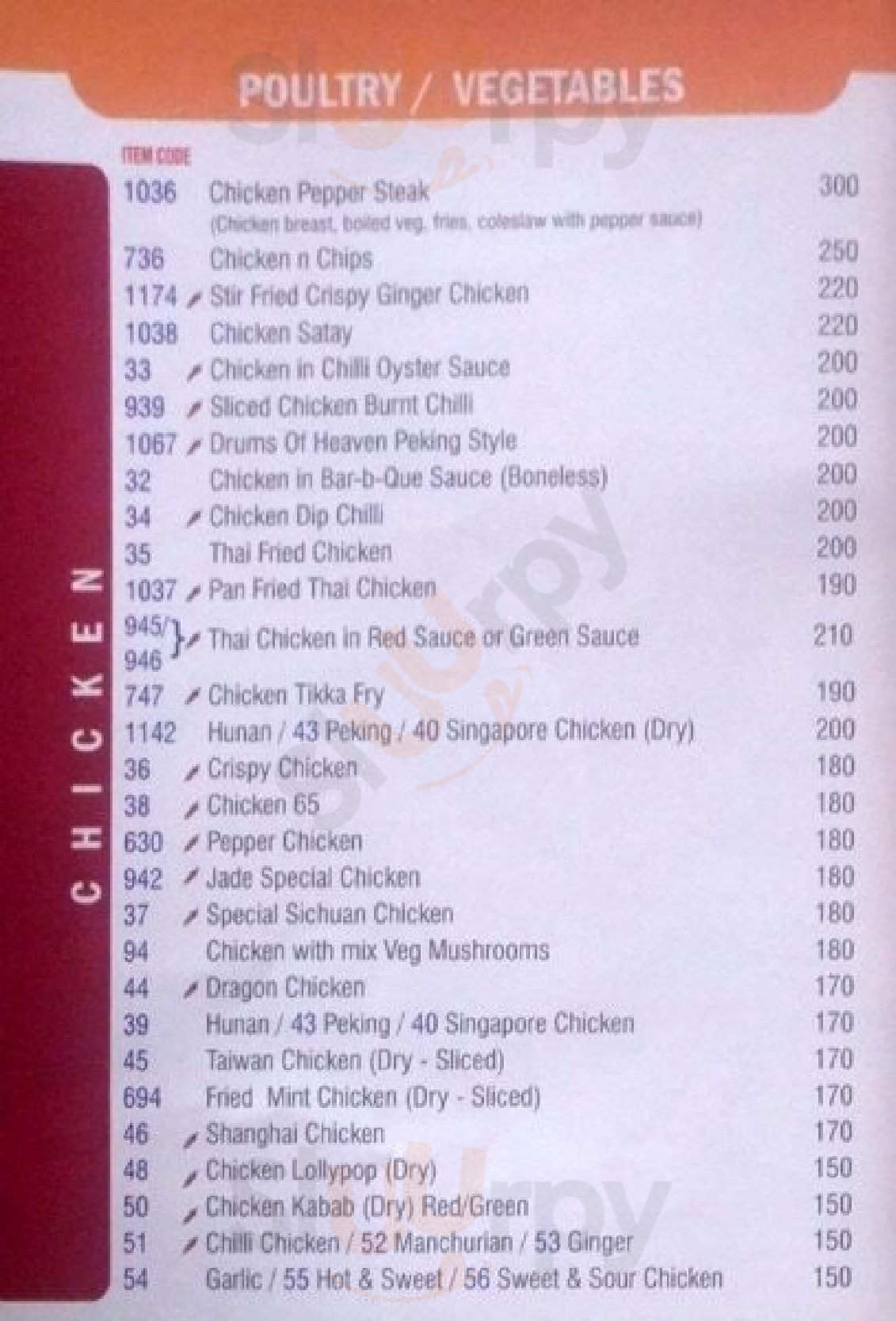 Chefs Restaurants Mangalore Menu - 1