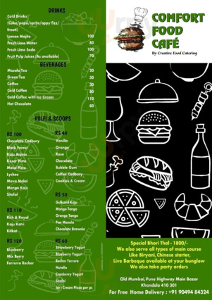 Comfort Food Cafe, Khandala
