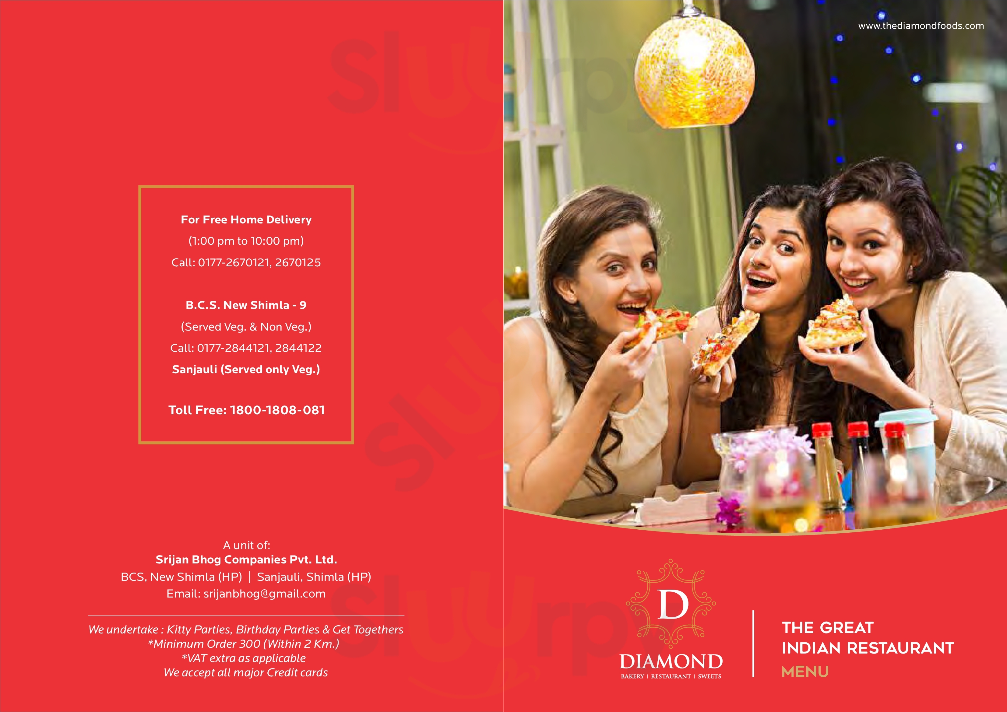 Diamond The Food Mall Shimla Menu - 1