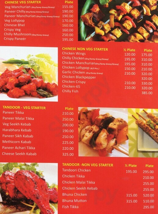 Ginger & Garlic Restaurant Nagpur Menu - 1