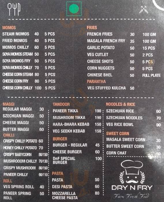 Dry N Fry Patna Menu - 1