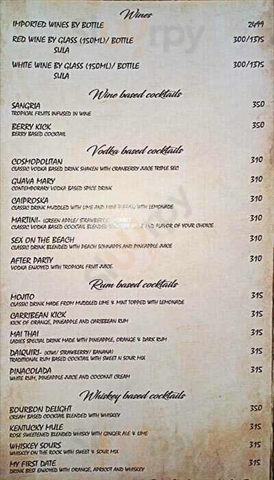 Thyme Mangalore Menu - 1