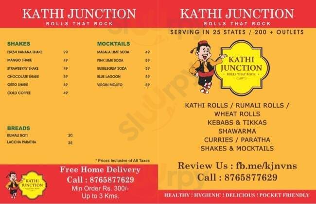 Kathi Junction Varanasi Menu - 1