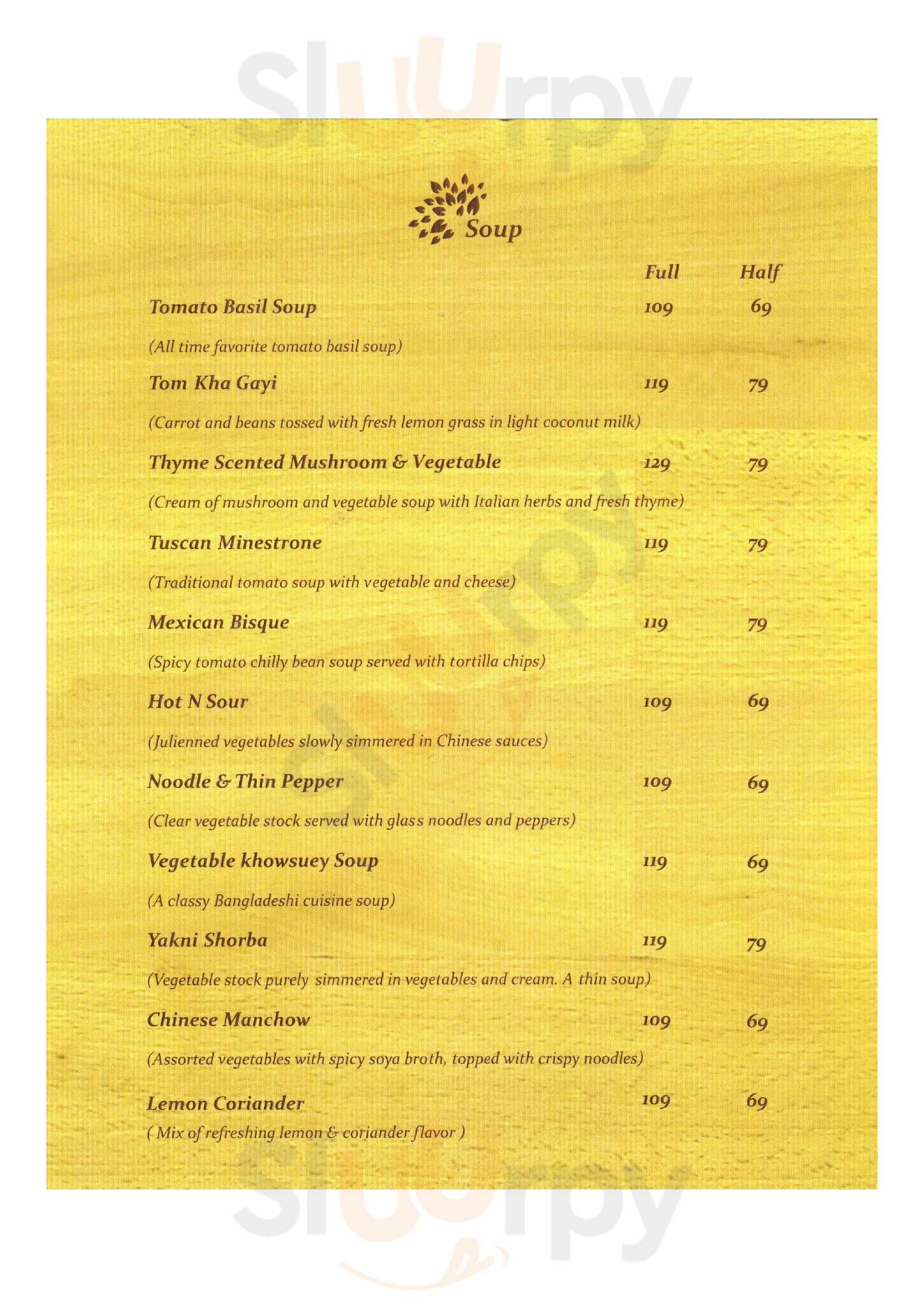 Rootage Restaurant And Lounge men Udaipur Main Menu Sluurpy