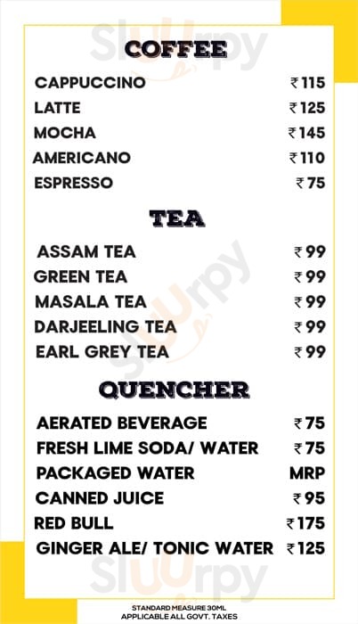 The Brew Estate Ludhiana Menu - 1