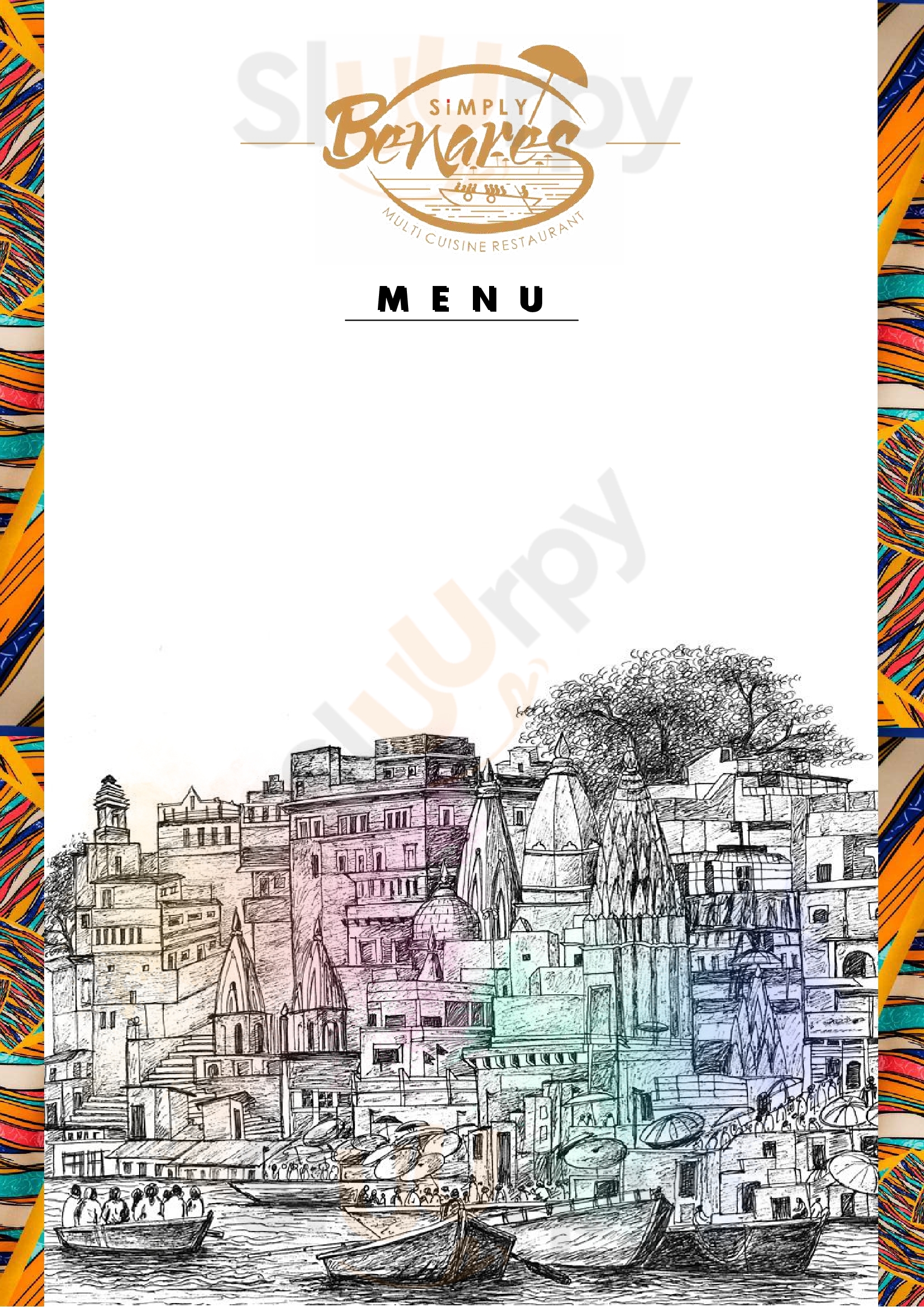 Simply Benaras Varanasi Menu - 1